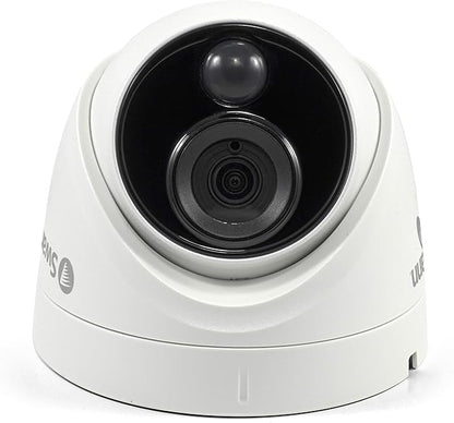 Swann Add-On DVR Enforcer Dome Security Camera with 4K Ultra HD Video, Indoor or Outdoor Design Plus True Detect Heat and Motion Detection