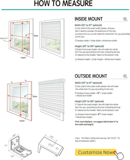 Yoolax Motorized Zebra Blinds Compatible with Alexa,Motorized Blinds with Remote Smart Automatic Custom Electric Window Blinds Cordless Indoor Light Filtering for Home Bedroom Kitchen (Sheer White)