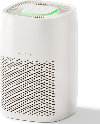 Air Purifier for Bedroom Small Air Cleaner for Home Pets Covers up 1076Ft²