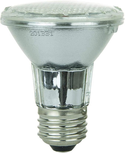 Sunlite - Yellow LED PAR20 Reflector Light Bulb, 2 Watts, 120 Volts, Medium Base, 30,000 Hour Lamp Life, 30 Lumens, Narrow Flood, 30° Beam Angle, Energy Saving, Multi-Use, Indoor/Outdoor (6 Pack)
