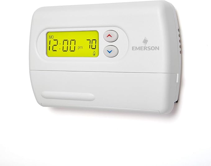 Emerson Thermostats Emerson 1F87-361 7 Day Programmable Thermostat for Single-Stage Systems