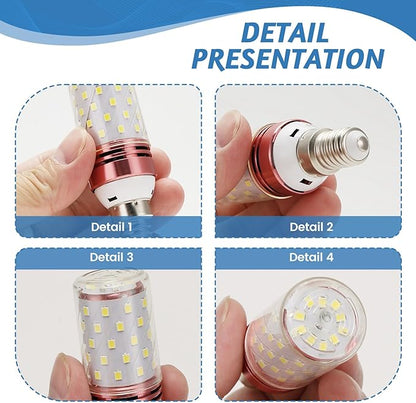 10Pcs E14 LED Corn Bulb 12W Corn Bulb Replace Lamps Small -in Smart Efficient Bulb Neutral Light