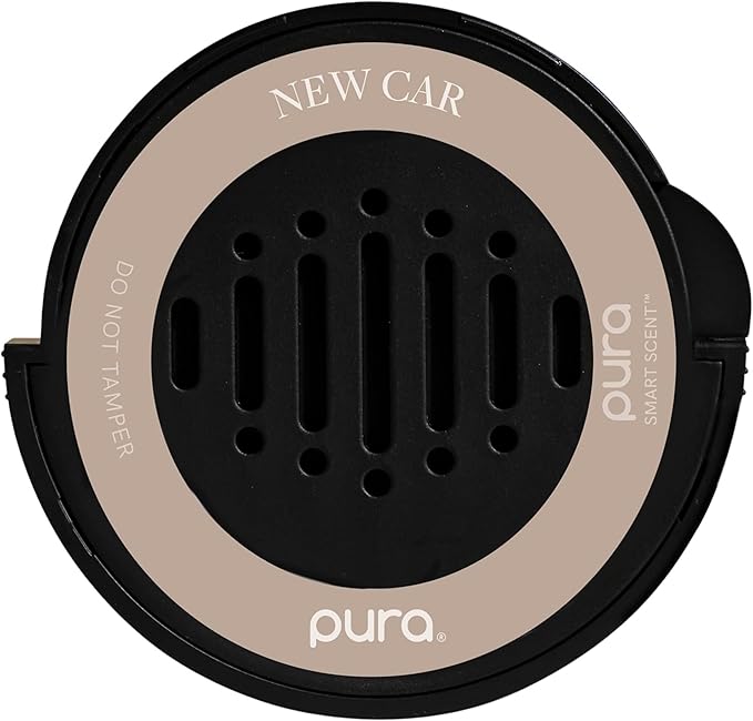Pura Car Scent Refill - Fragrance for Pura Car Diffuser - Clean & Safe Luxury Diffuser Scent - Long-Lasting Fragrance for 30 Days of Aroma - Spring & Summer Household Essential - New Car