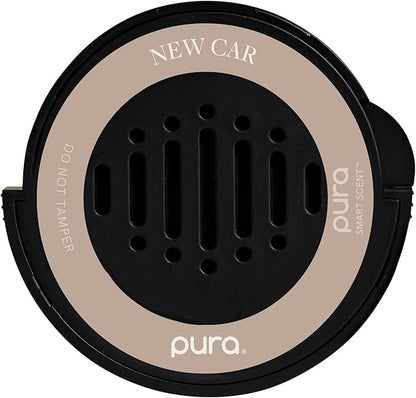 Pura Car Scent Refill - Fragrance for Pura Car Diffuser - Clean & Safe Luxury Diffuser Scent - Long-Lasting Fragrance for 30 Days of Aroma - Spring & Summer Household Essential - New Car
