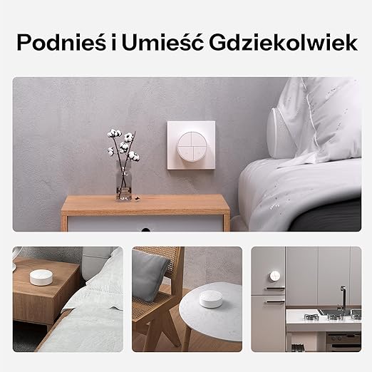 SONOFF Orb 4-in-1 Zigbee Smart Scene Button (SZNB-01M) | Wireless Smart Button & Light Remote | Multi Scene Controller | Easy No-Wire Installation | Open-Source Platforms Compatible