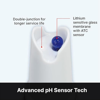APERA INSTRUMENTS AI3711 PH60-Z Bluetooth Smart pH Tester Powered by ZenTest Mobile App with Cloud-Based Datalogger