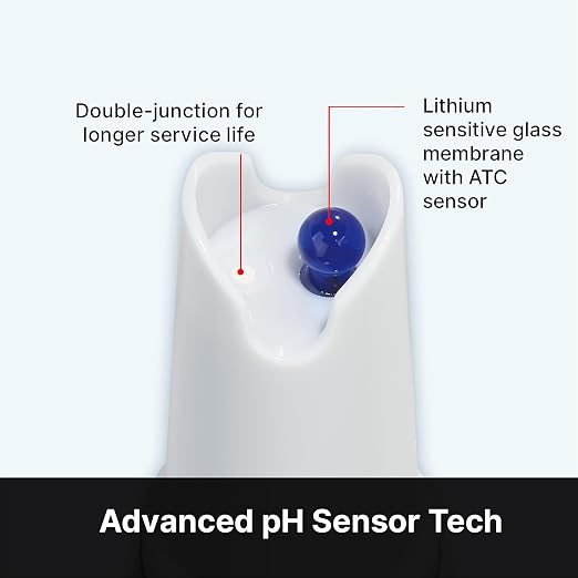 APERA INSTRUMENTS AI3711 PH60-Z Bluetooth Smart pH Tester Powered by ZenTest Mobile App with Cloud-Based Datalogger