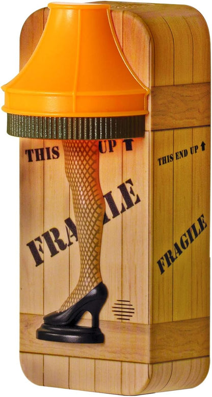 Clapper A Christmas Story Nightlight Leg Lamp, Says Movie Quotes, Wireless Sound Activated On/Off Light Switch, Clap Detection, Perfect for Kitchen/Bedroom/TV/Appliances, 120 V Wall Plug, Smart Home