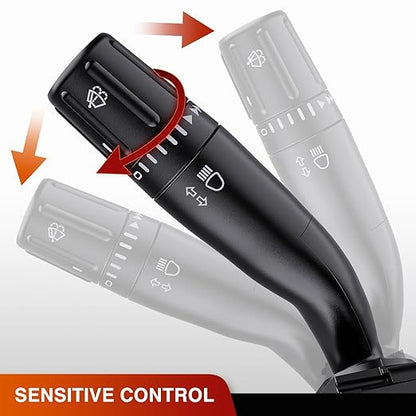 Nilight Turn Signal Switch Compatible with Ford 2011 2012 2013 F150 F-250 F-350 F-450 F-550 Super Duty Multi-Function Windshield Blinker w Variable Intermittent Wiper