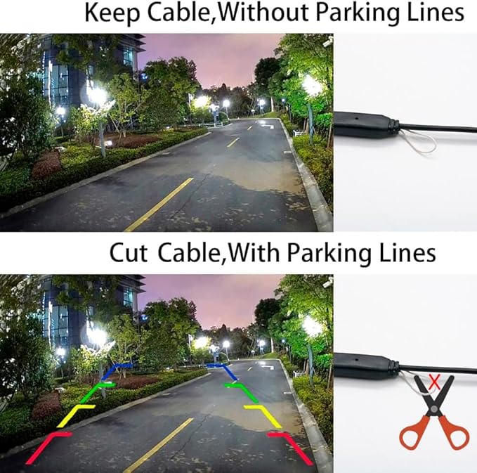 Vlicevrn HD Fisheye Vehicle Car Rear View Camera Night Vision Backup Parking Camera for Toyota 4Runner N210 MK4 / Hilux Surf N210 / SW4 N210 MK4 / Fortuner/Innova (Golden Fisheye Fixed)