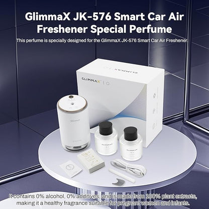 Smart Car Air Fresheners Refill, JK-576 Smart Car Air Diffuser Dedicated Perfume Refill,100 ml Can Be Used for 70 Days,Made With Natural Plant Extracts Fragrance. (2 Angels)