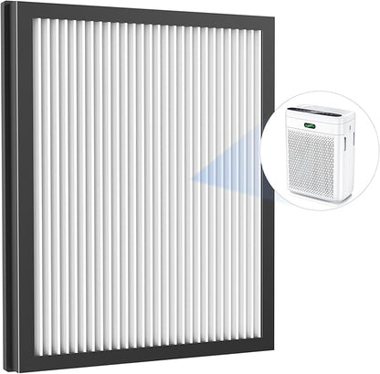 Air Purifiers for Home Large Room with Remote, Up to 3000 Sq Ft, H13 Hepa Double-Sided Air Filter Purifier with PM 2.5 Display Air Quality Sensor, Air Cleaner for Bedroom, Dust, Pets, Smoke, Pollon