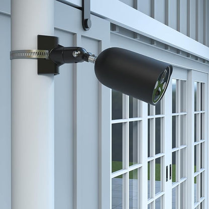 Pole Mounting Bracket & Silicone Skin Cover for TP-Link Tapo MagCam 2024 PCMag(Tapo C425) and Tapo SolarCam 2K Security Cameras