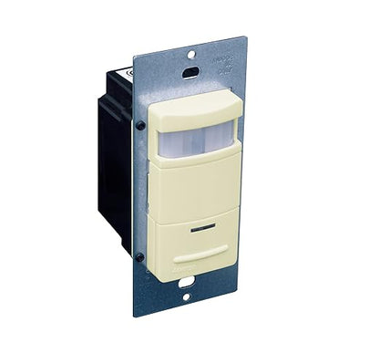 Leviton Multi-Technology Ceiling Mount Occupancy Sensor, 24VDC, 35mA; 1000SF Field-of-View, ODS10-IDI, Ivory
