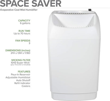 AIRCARE Space-Saver Evaporative Whole House Humidifier (2,300 sq ft)