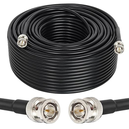 XRDS -RF 12G SDI Cables 150FT, SDI Video Cable 3G/6G/12G 75ohm BNC Male Cable Supports HD-SDI/3G/6G-SDI/4K/8K for Video Security Camera SDI Converter