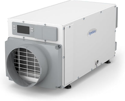 AprilAire E070 Pro 70-Pint Crawl Space Dehumidifier with Drain Hose, Commercial-Grade Whole-House Dehumidifier for Crawlspace, Basement, or Whole Home up to 2,200 sq. ft.