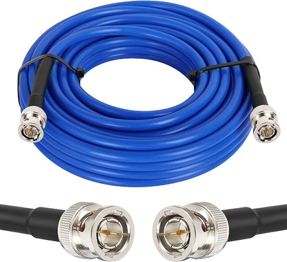 XRDS -RF 12G SDI Cable 25FT, SDI Video Cables 3G/6G/12G 75ohm BNC Male Cable Supports HD-SDI/3G/6G-SDI/4K/8K for Video Security Camera Converter