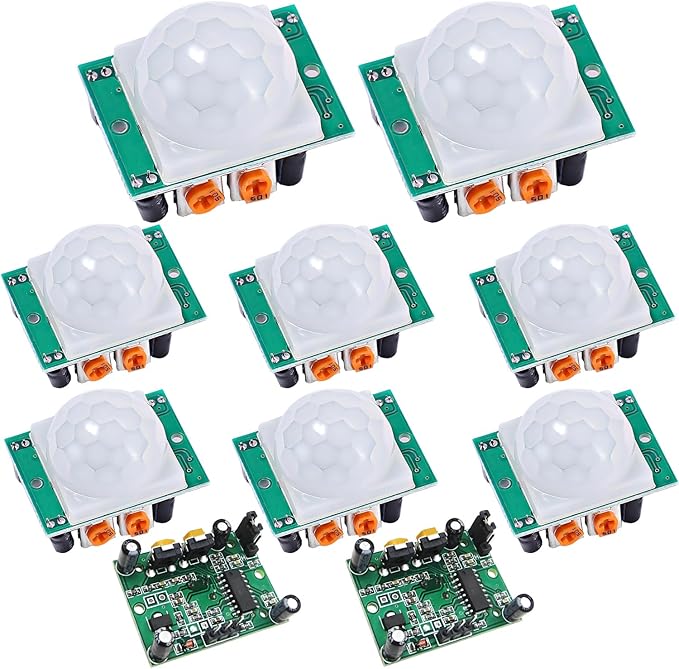 10PCS HC-SR501 PIR Module Pyroelectric Infrared Motion Sensor Module Detector