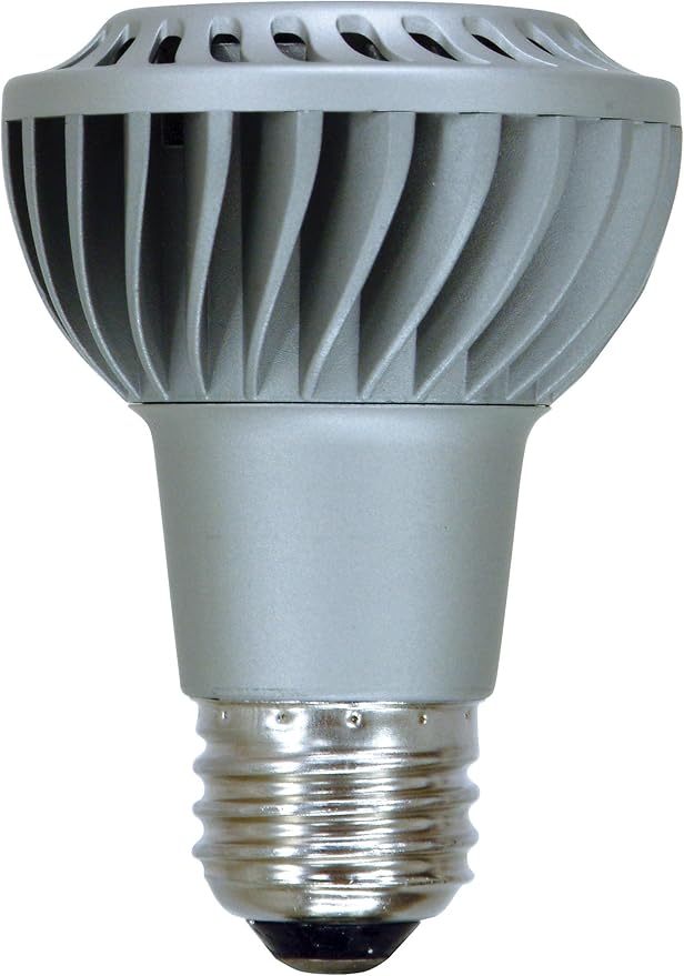 GE Energy Smart LED 66150 9-Watt, 360-Lumen R20 Floodlight Bulb with Medium Base, 3-Pack