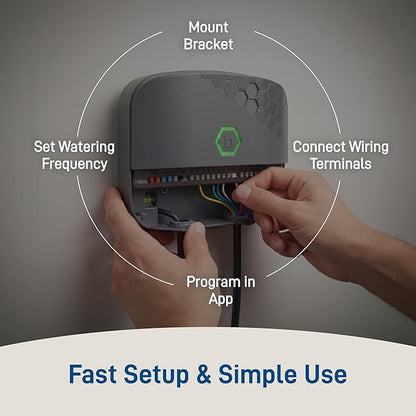 Orbit B-hyve XR Smart Sprinkler Timer - 16-Zone - WiFi-Enabled Indoor/Outdoor Irrigation Controller - App Control - Weatherproof Watering System - Multi Zone - Custom Programs - 57995