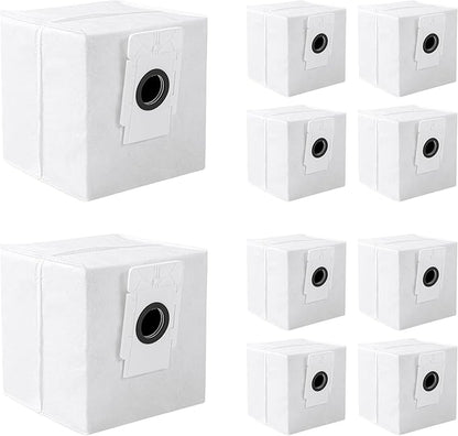Greenworks GRV-3011 Robotic Vacuum Replacement Dirt Disposal Bags, 10-Pack
