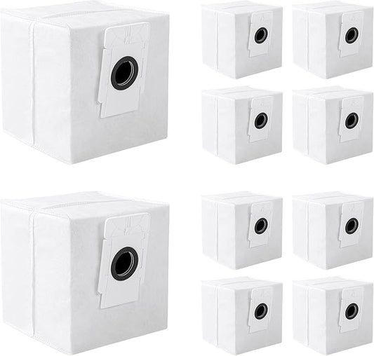 Greenworks GRV-3011 Robotic Vacuum Replacement Dirt Disposal Bags, 10-Pack