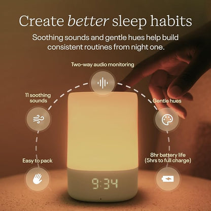Nanit Sound & Light Smart Baby Night Light and Sound Machine - WiFi