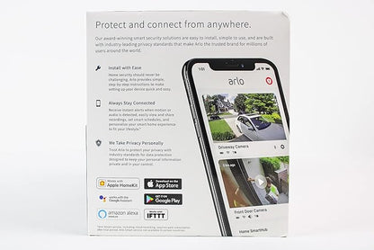 Arlo outdoor Ultra 2 Spotlight Camera Wire Free Security System 4 Pack with Total Security