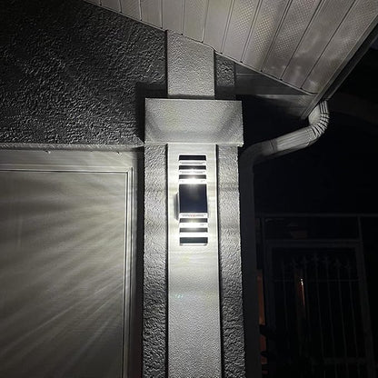 1PCS Outdoor Light Fixture, Outdoor Wall Lights, Outside Lights for House, Exterior Wall Lighting, Outside Garage Lights Wall Mount 3000K IP65 Waterproof Warm White