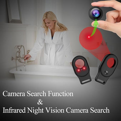 Hidden Camera Detector & Bug Detector, Portable RF Signal Scanner and Camera Finder for Travel, Hotel, Office, Vehicle and Privacy Protection