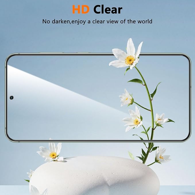 Fotbor for Samsung Galaxy S25 28° Privacy Screen Protector with [3s Installation Frame], Case Friendly 9H+ Tempered Glass 2Pack