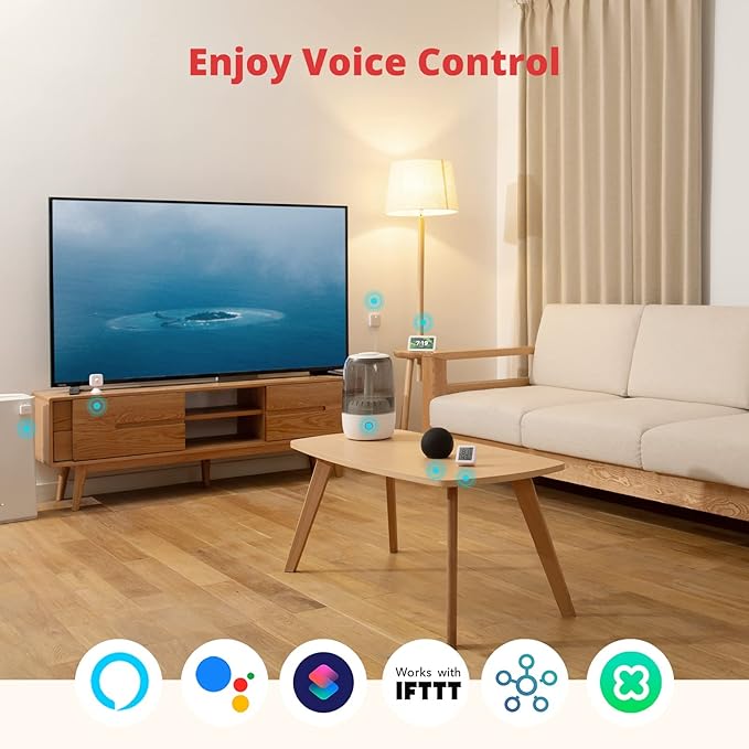 SwitchBot Hub Mini Smart Remote - IR Universal Remote, WiFi IR Blaster for TV, Air Conditioner, Compatible with Alexa, Google Home, Link SwitchBot to Wi-Fi (Support 2.4GHz)