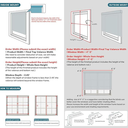 Motorized Shades,Smart Blinds with Remote,100% Blackout Roller Blinds,Work with Google Assistant,Homekit,Automatic Shades,Custom Widths from 16" to 110",Vinyl Medium Grey