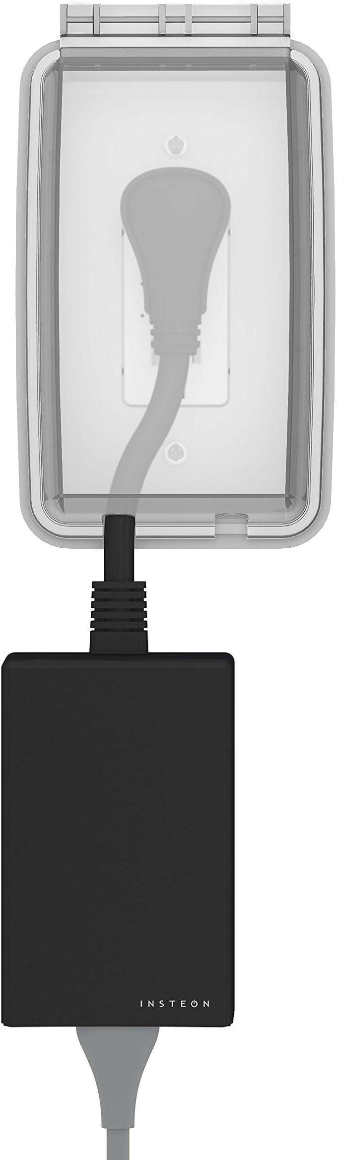 Insteon Smart Outdoor On/Off Plug-in Module, 1800W, 3-Pin, 2634-222 - Indoor or Outdoor Use, Tested for Rain and Ice - Requires Insteon Hub for Voice Control with Amazon Alexa and Google Assistant