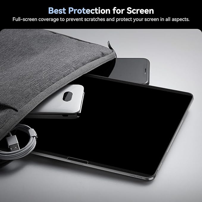 360° Magnetic Privacy Screen for iPad Air 13 Inch 2024-2026 (M2/M3/M4, 6th/7th/8th Gen), 4 Way Privacy Removable Anti Glare Blue Light Filter Shield Film Anti Spy Protector