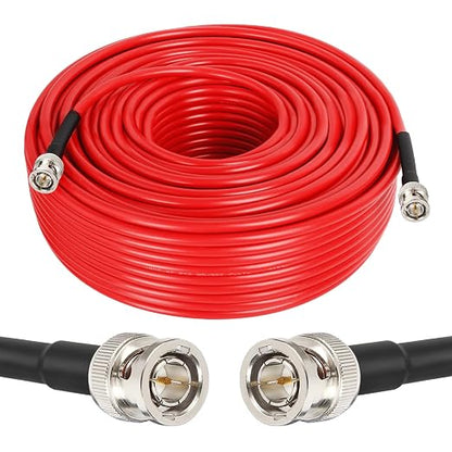 XRDS -RF SDI Cable 200FT, BNC Digital Video Cable 75 Ohm RG59 BNC Male Cables for 4K 1080P 3G/6G HD SDI Camera Monitor Recorder