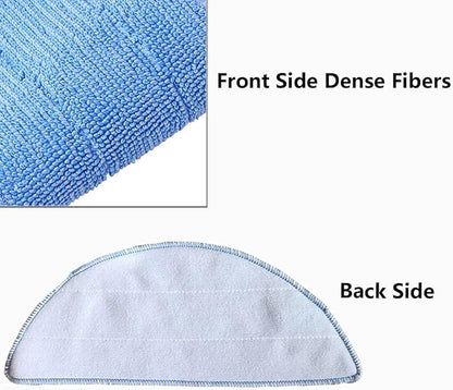 10pcs Mopping Pads for Ilife V9/V9 Pro/A12 pro/V3/V3s/V5/V5s/V5s pro/V5s Pro 2/V5s Plus/Noisz S5 Pro Robot Vacuum Cleaner Ilife Mop Pads