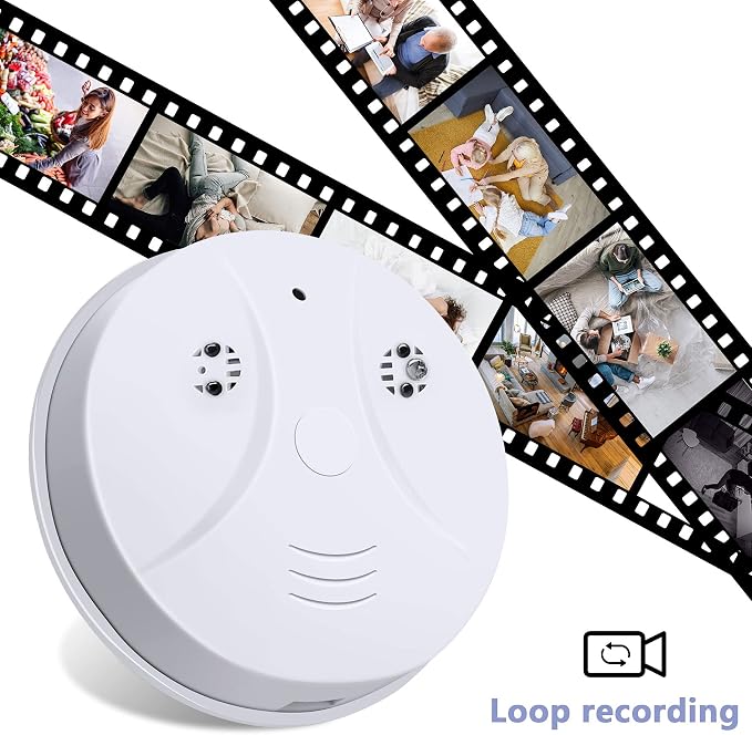 WiFi Mini Detector Camera,1080P Wireless Security Nanny Cam-No Audio
