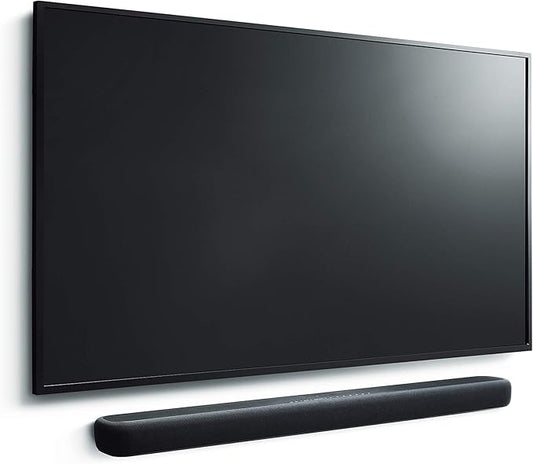 YAMAHA ATS-2090 Sound Bar with Wireless Subwoofer, Bluetooth, and Alexa Voice Control Built-in (Renewed), Black