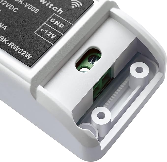 UHPPOTE 2.4GHz WiFi Remote Control Switch Compatible with Smart Phone App Input Voltage 12VDC