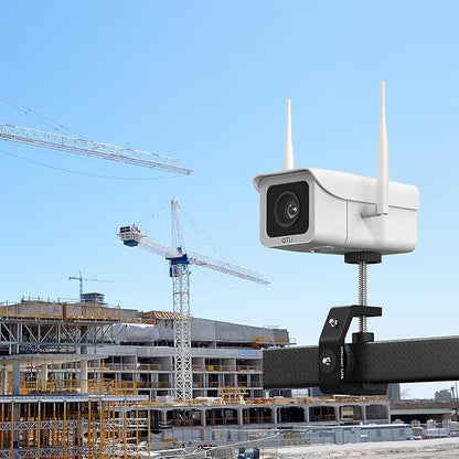 ATLI Time Lapse Camera Outdoor Construction Dual Band Wi-Fi 1080P APP Control Remote Access Flexible Schedule Pre-Installed 128GB Memory Card Timelapse Recording Video Camera for Jobsite