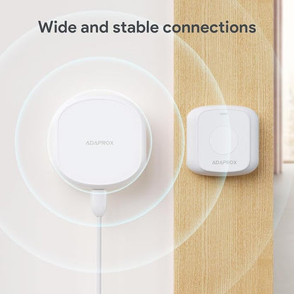 HomeHub Smart Gateway (Bluetooth + Zigbee) Smart Home Hub, Connects Compatible Devices, Enables Remote App Control, Voice Control & Automations
