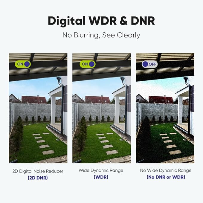 SANNCE 1080p Wired Home Security Camera with EXIR Night Vision, IP66 Waterproof for Outdoor Indoor Video Surveillance 4Pcs