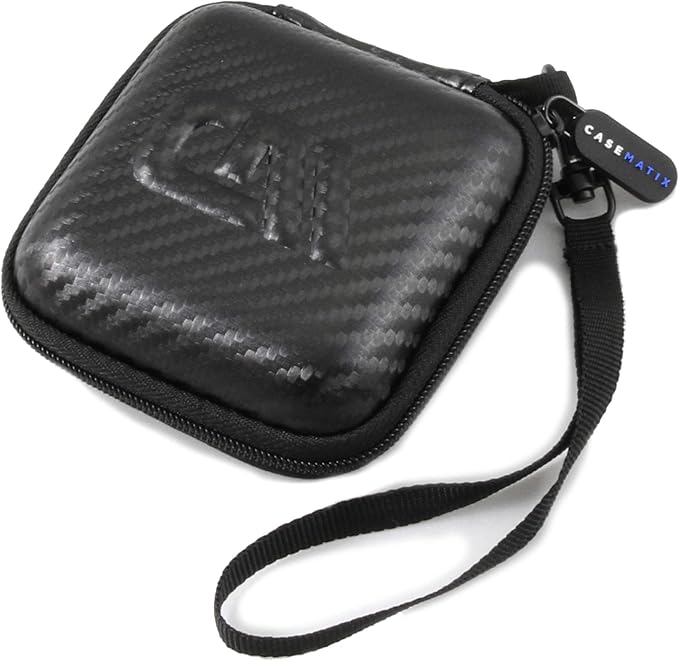 CASEMATIX Carry Case Compatible with SAF Aranet4 Home Air Quality Monitor Co2 Device in an EVA Hard Shell with Cable Pocket - Includes Travel Case Only