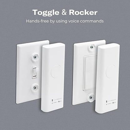 THIRDREALITY Smart Switch MT1, Matter Over Thread, Retrofit for Toggle/Rocker Switches, No Wiring Needed, Requires Thread Border Router, Works with Apple, SmartThings, Google, Home Assistant