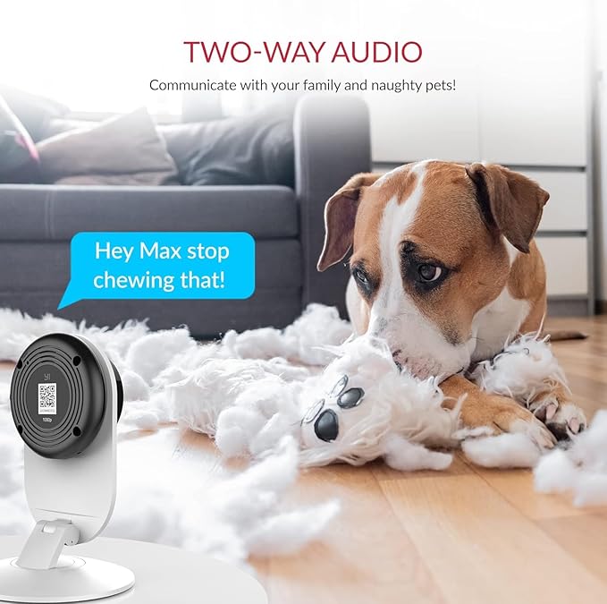 YI Home Pro Security Camera 2K, 2.4Ghz WiFi Indoor Surveillance System with AI Detection,Real-Time Alert,Night Vision,Two-Way Audio for Home/Baby/Pet Monitor,Cloud & SD Card Storage(4-Pack)