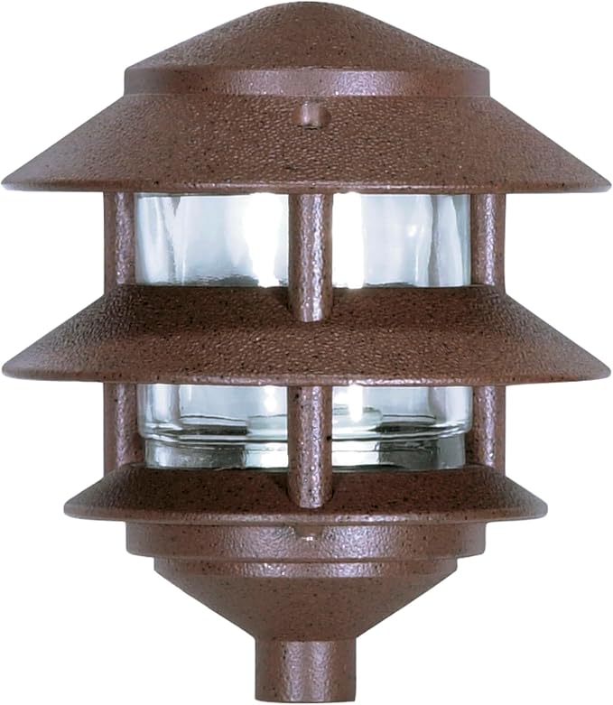 Nuvo Lighting SF76/632 Transitional One Light Post Mount in Bronze/Dark finish