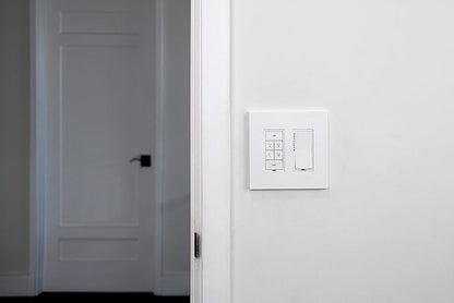 Insteon Smart On/Off 6-Button Keypad, KeypadLinc In-Wall Controller, 2487S (White) - Insteon Hub required for voice control with Alexa & Google Assistant