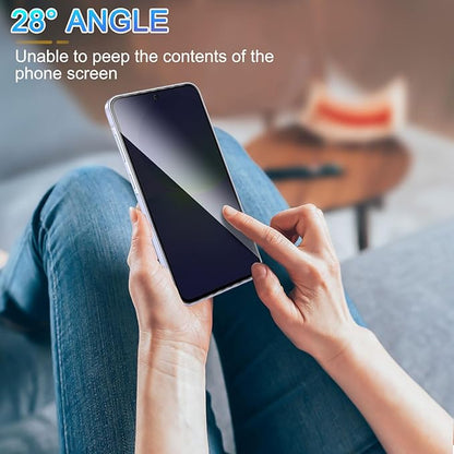 2 Pack Privacy Screen Protector for Samsung Galaxy A36 5G[Anti-Spy Tempered Glass], Ultra HD, Anti-Scratch, Bubble-Free, Easy Install 9H Protective Glass for Galaxy A36